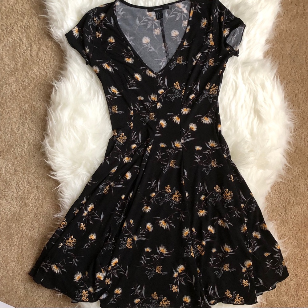 Forever 21 Flower Print Sundress